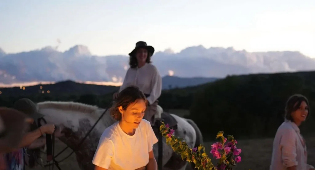 Escursione a cavallo notturna in Maremma con cena sotto le stelle — Capalbio