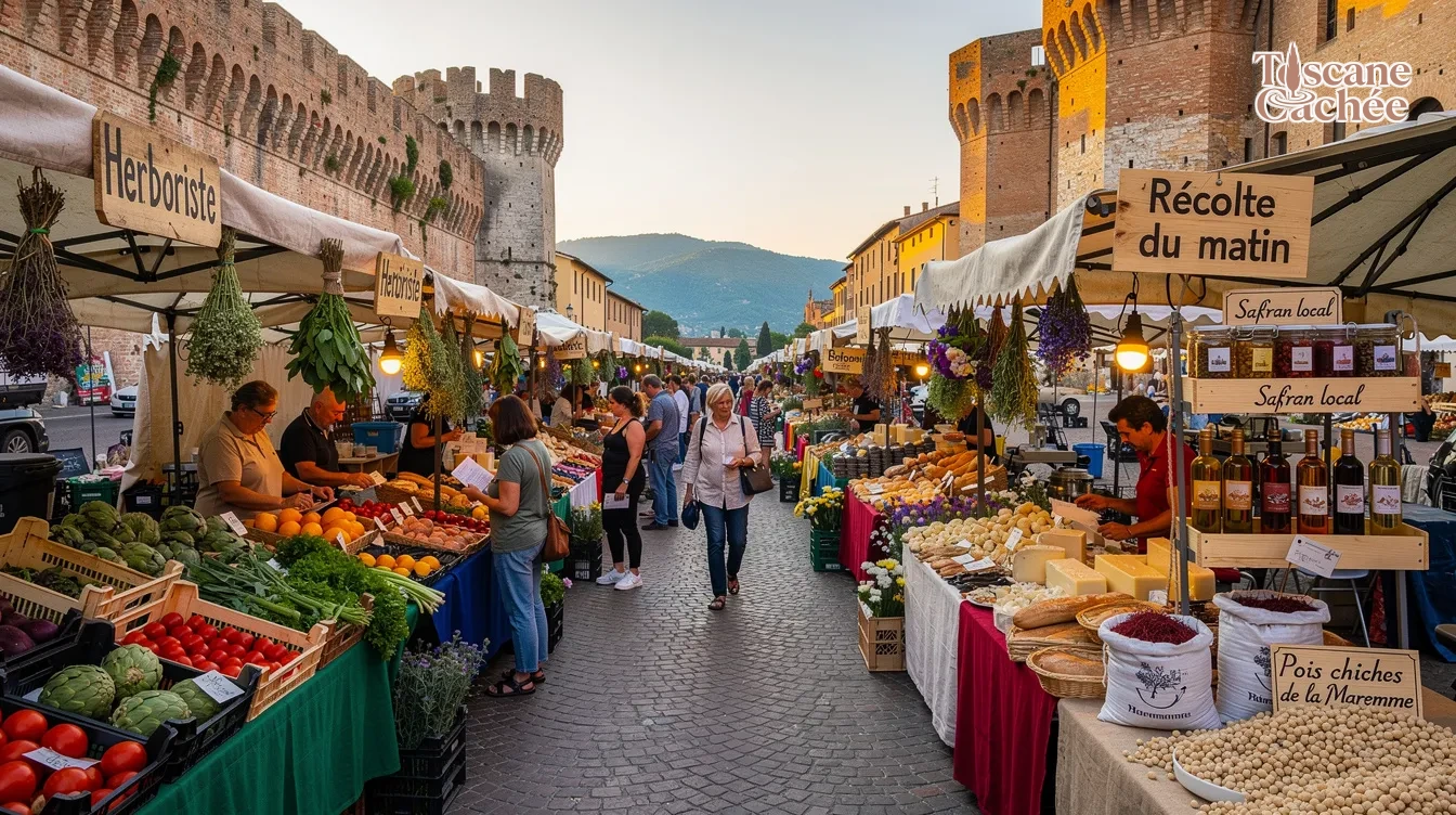 Targ w Grosseto: Kulinarny skarb Maremmy