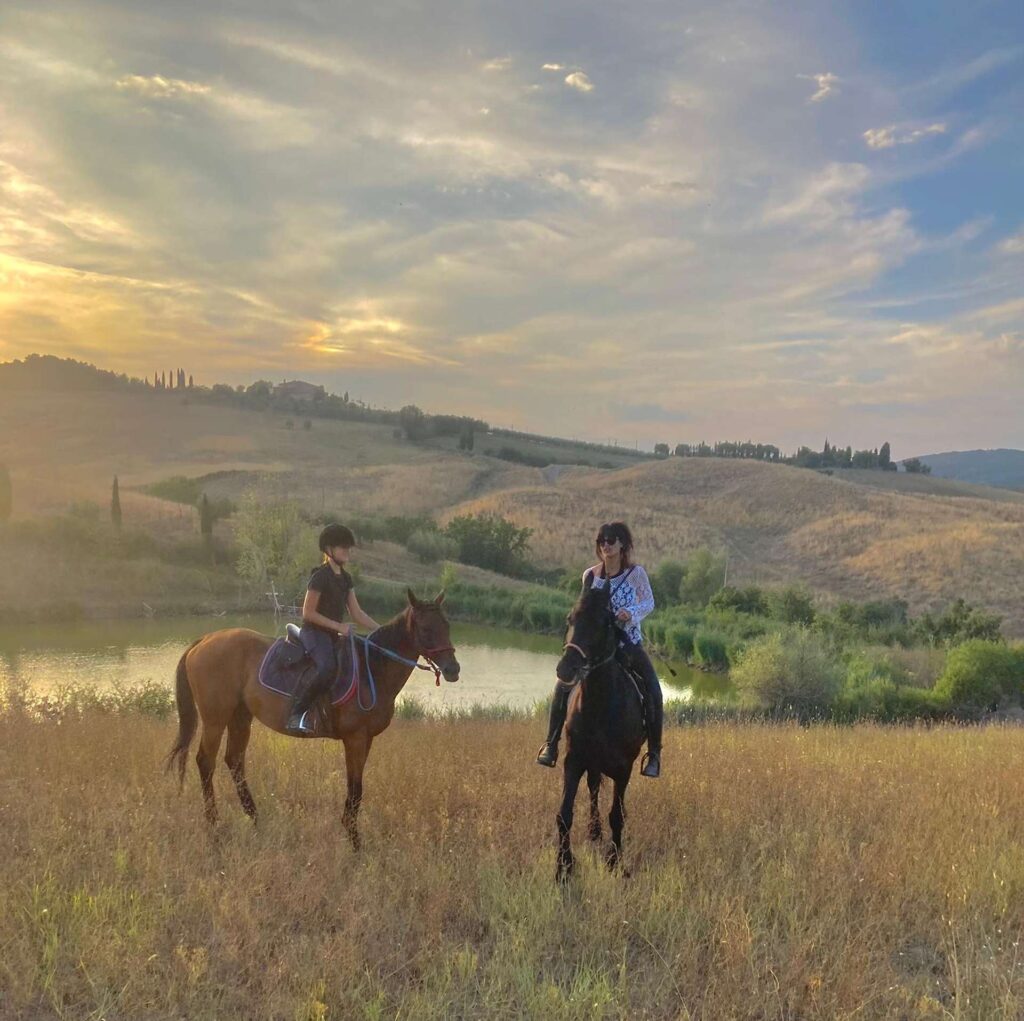 Paardrijtocht door de wijngaarden van Montepulciano met proeverij — Montepulciano
