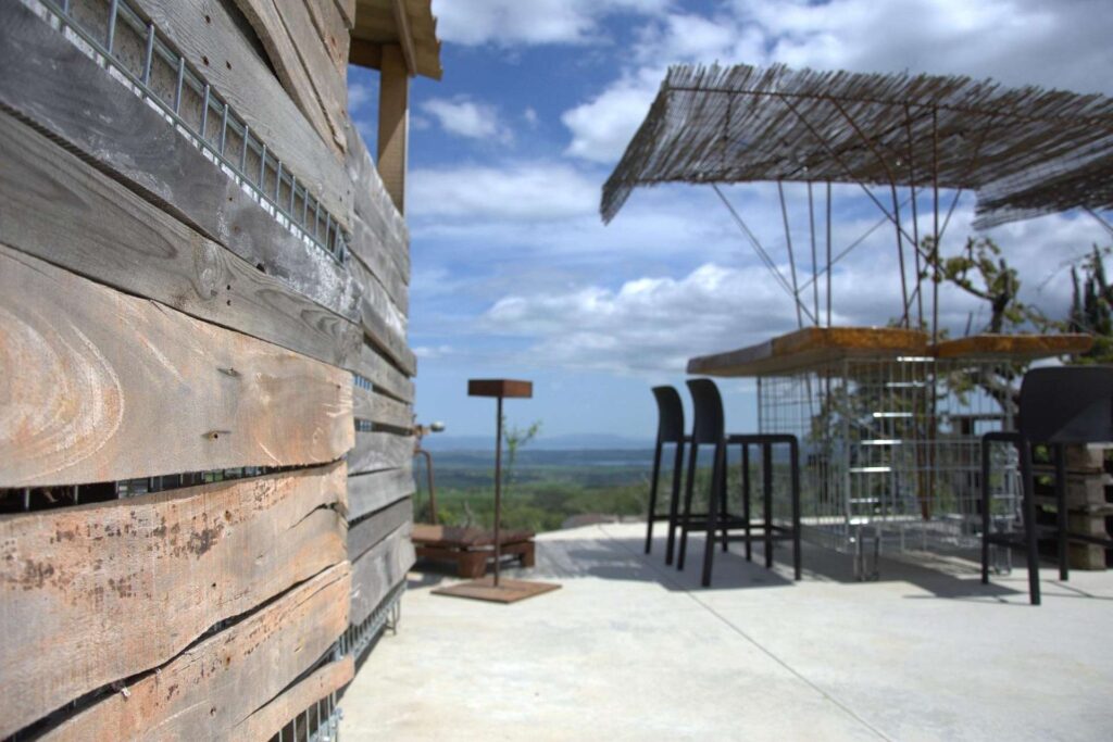 Verkostung heroischer Weine im Podere della Bruciata in Montepulciano — Montepulciano