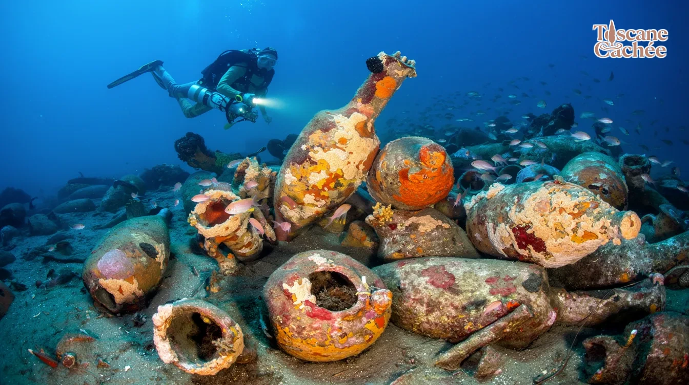 Punta Scaletta, Giannutri: Naufrágios romanos e modernos