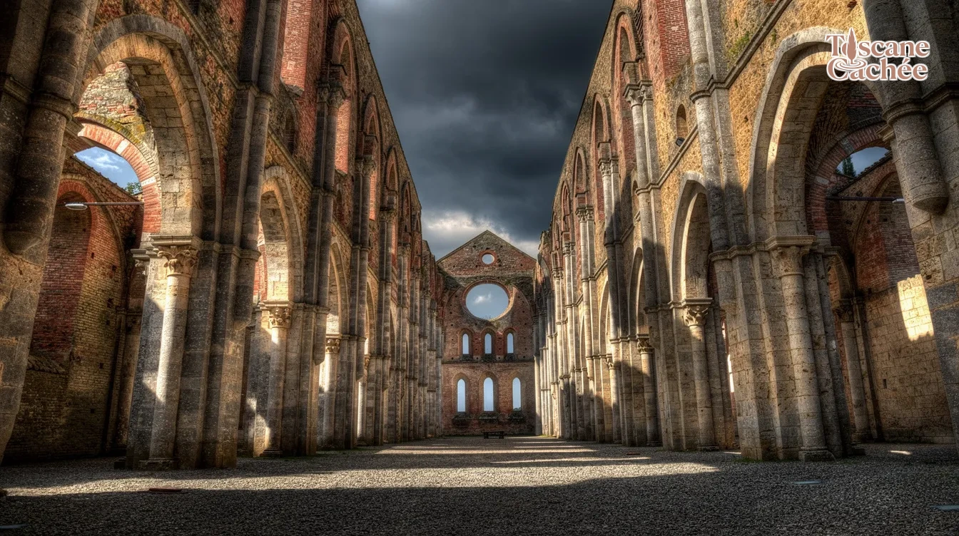 Abadia de San Galgano: a espada na rocha na Toscana