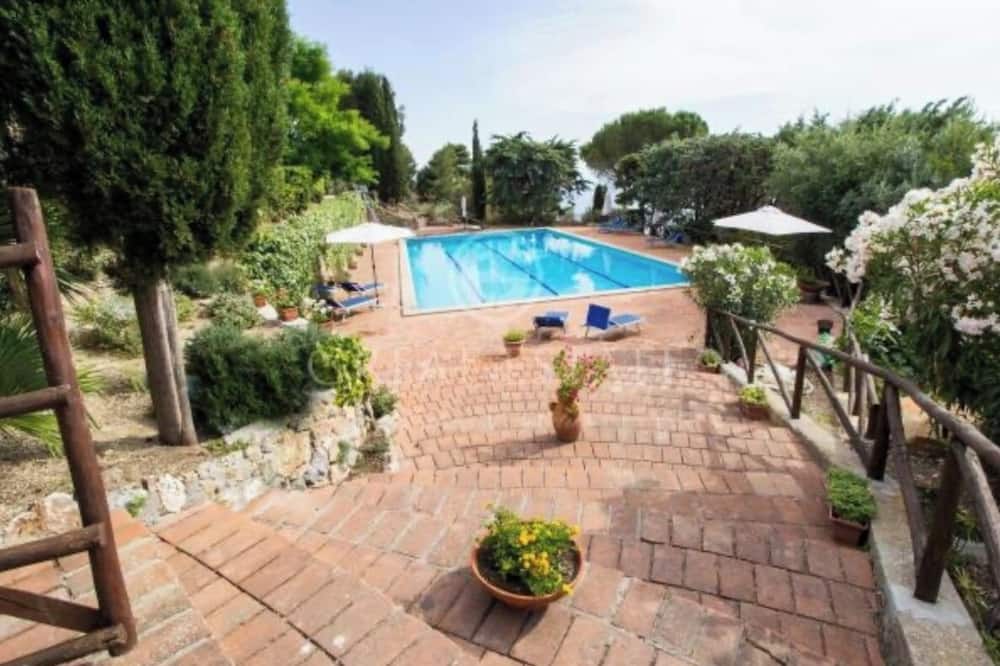 Vila deslumbrante na Toscana com vista incrível para o pôr do sol