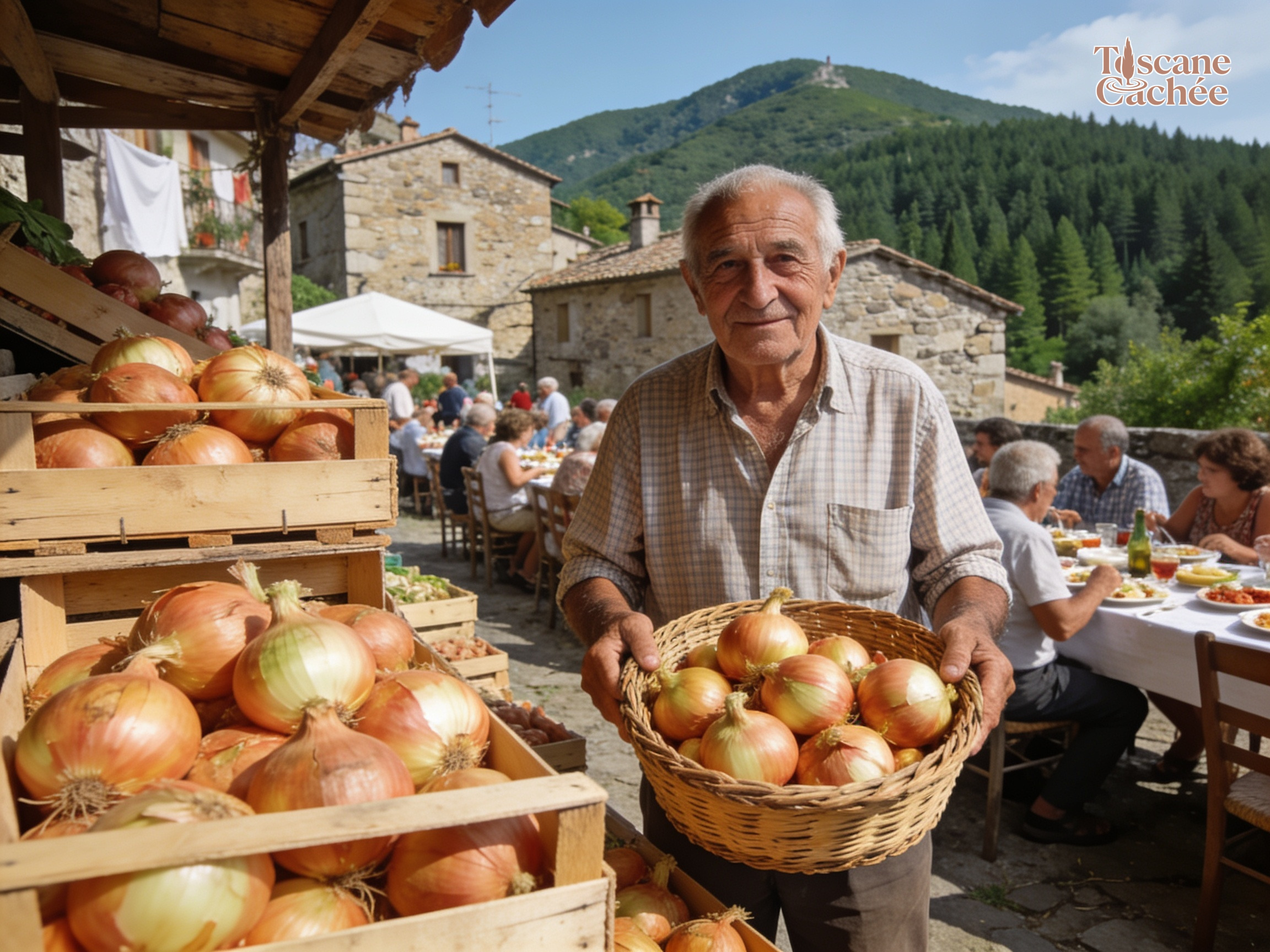 Sagra della Cipolla della Selva: de rode ui van de Amiata