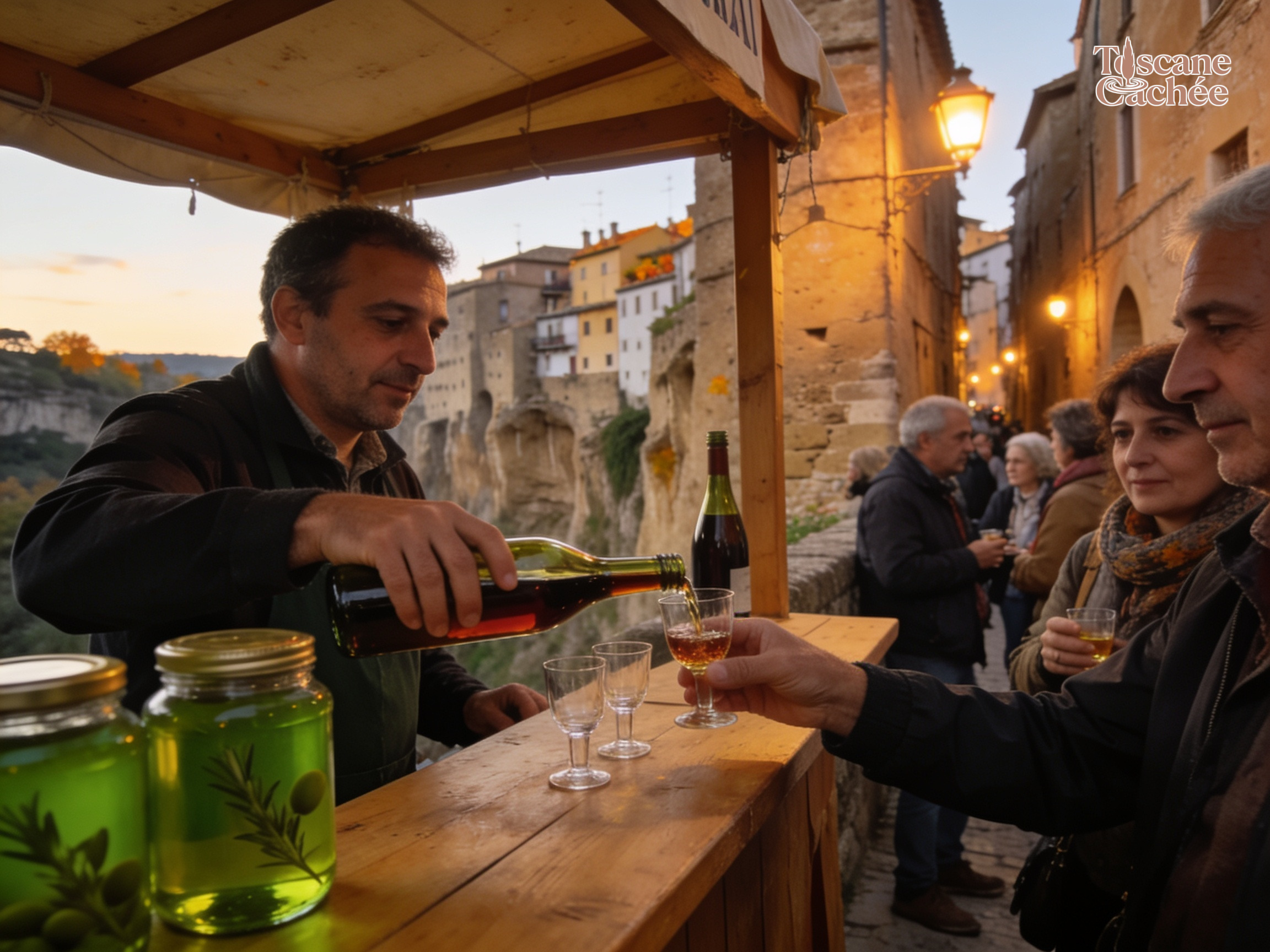 Santi Vinai in Pitigliano: Feest van de nieuwe wijn en de olie