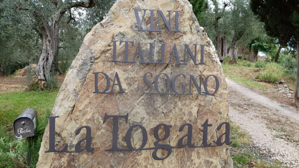 Brunello, Super Tuscan y sabores toscanos en la bodega La Togata en Montalcino — Montalcino