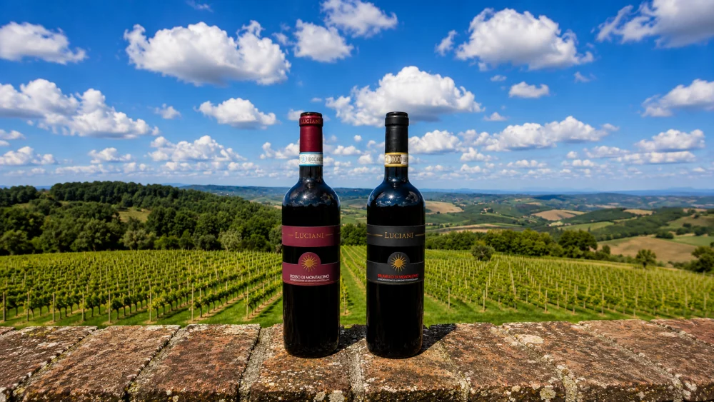 Essence de Montalcino à la Cantine Luciani 1888 — Montalcino
