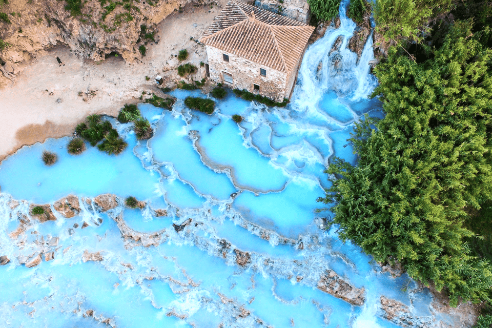 Firenze: Escursione di un giorno alle terme di Saturnia — Saturnia