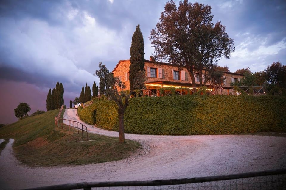 Privat-Spa und Abendessen auf dem Agritourismus-Betrieb in Scansano — Scansano
