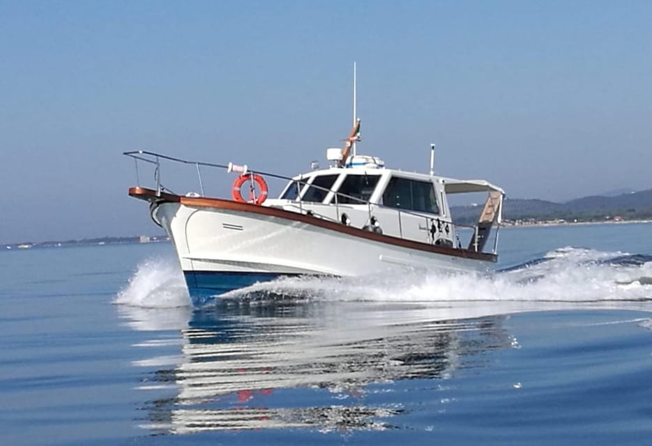 Scarlino: gita in barca a Cala Violina con snorkeling e aperitivo a bordo — Scarlino