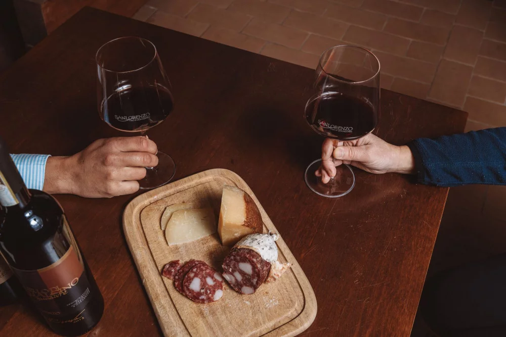 Wine experience over de Brunello bij Sanlorenzo in Montalcino — Montalcino
