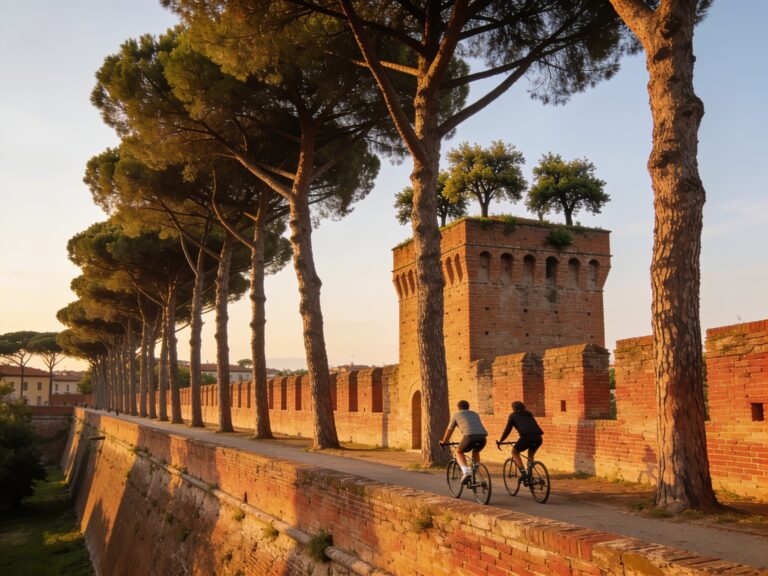 Pise à Florence à vélo : Lucques, Collodi, Montecatini guidé