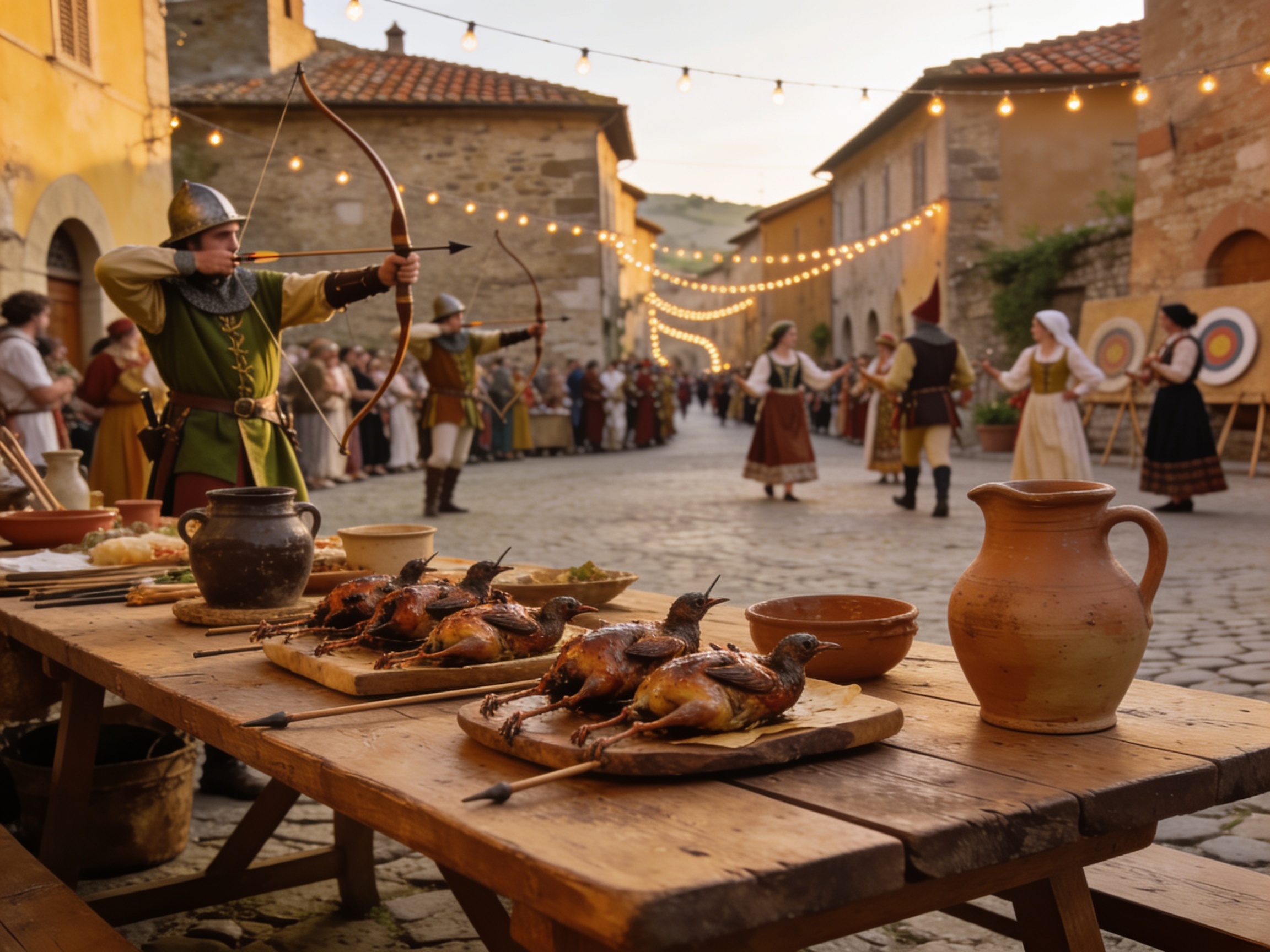Sagra del Tordo in Montalcino: Mittelalterfest und toskanische Genüsse