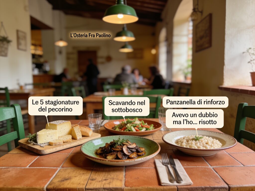 Osteria Fra Paolino — Monticchiello