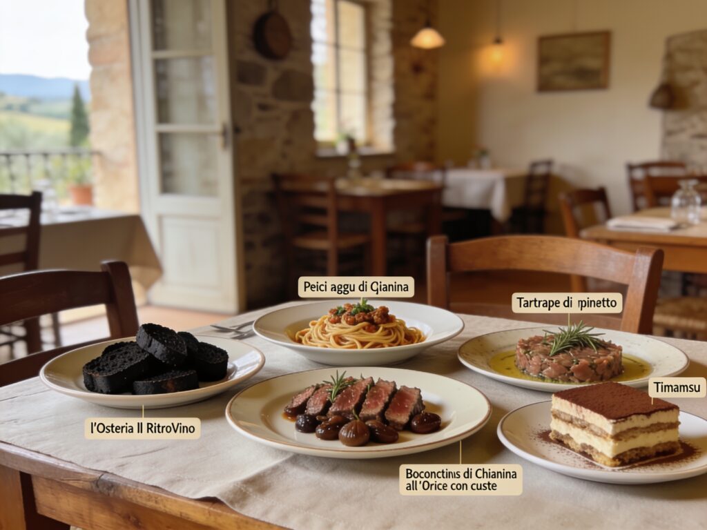 Osteria Il RitroVino — Castiglione d'Orcia