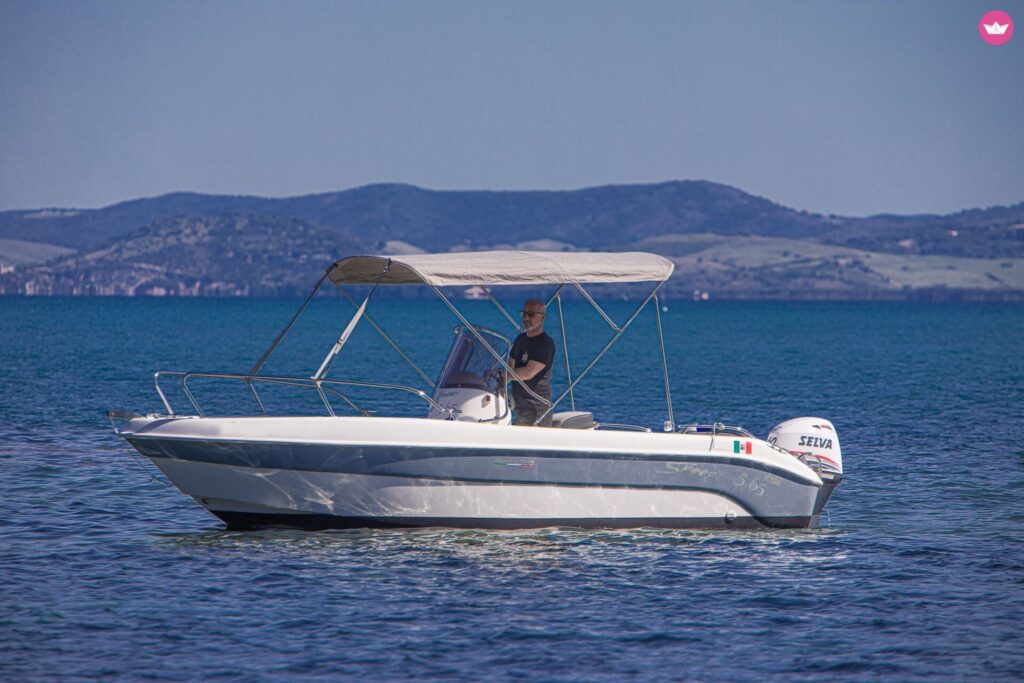 BLUMAX OPEN 19 PRO zonder vaarbewijs in Porto Santo Stefano — Porto Santo Stefano