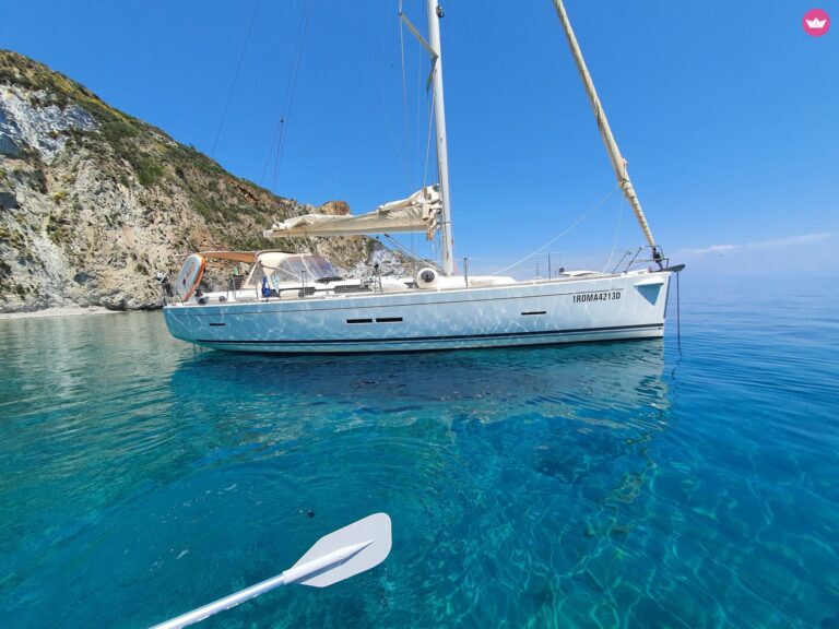 Dufour 445 Grand Large mit Skipper in Porto Santo Stefano