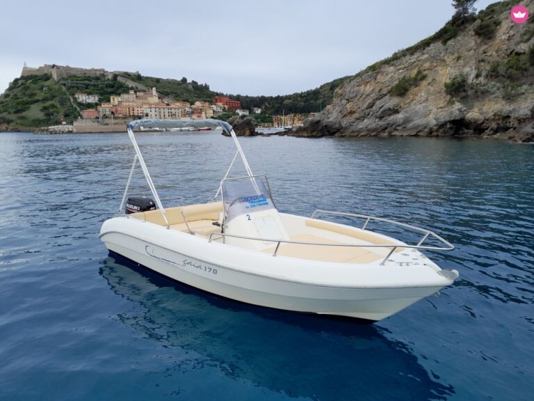 Gaia 170 bez patentu w Porto Ercole