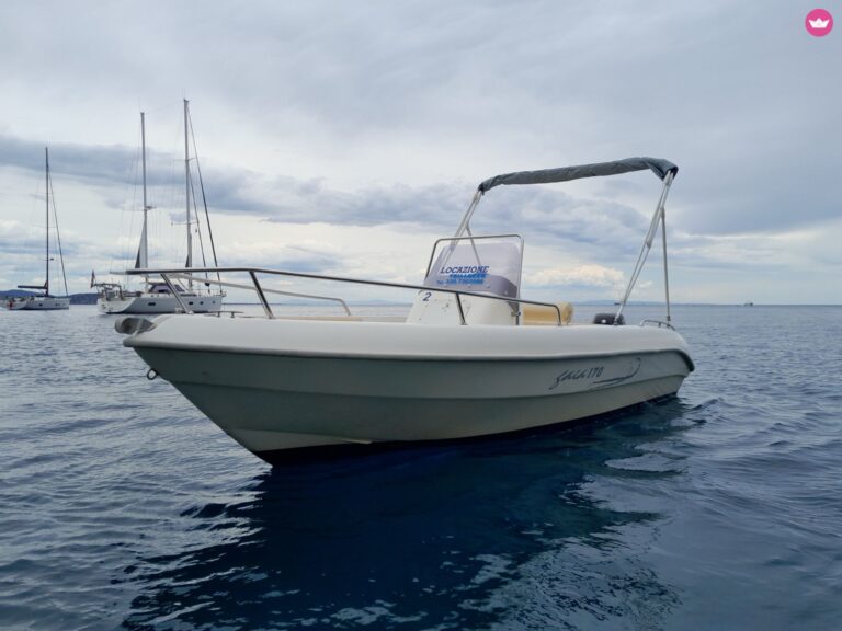 Gaia 170 bez patentu w Porto Ercole