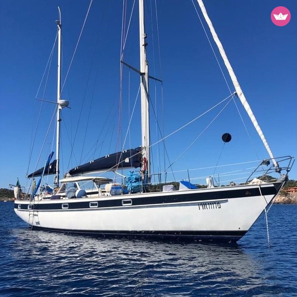 Hallberg rassy 42E en Porto Ercole — Porto Ercole