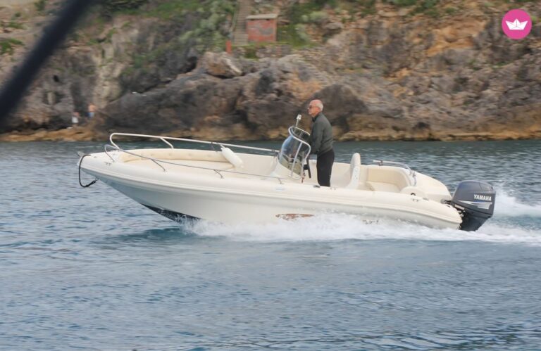 Marinello Eden 18 zonder vaarbewijs in Porto Santo Stefano