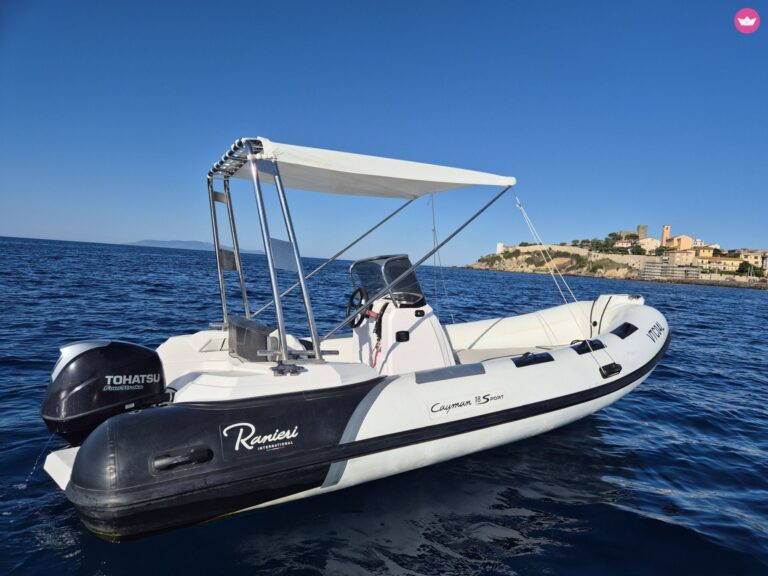Ranieri Cayman 18 Sport sem licença em Talamone