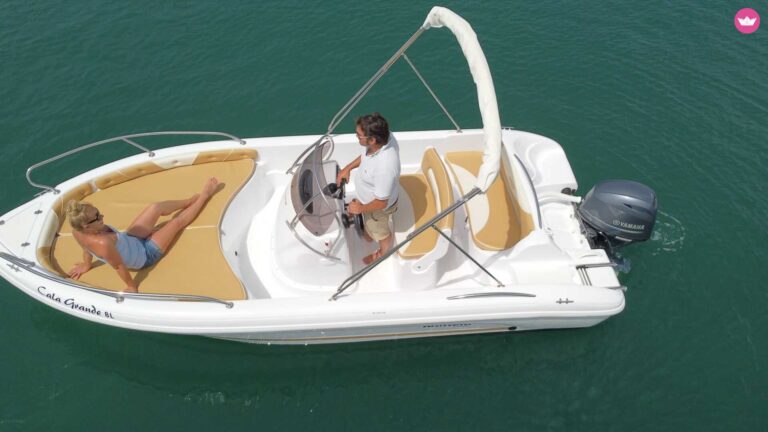 Ranieri Shark 19 sans permis à Porto Ercole